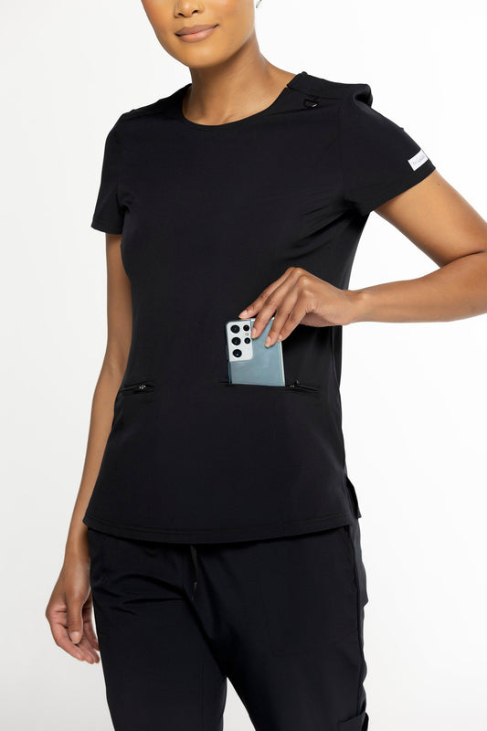 COMFORT COLLECTION ROUNDED NECK TOP | COMFORT WT1 (SIZE: 2X-5X)