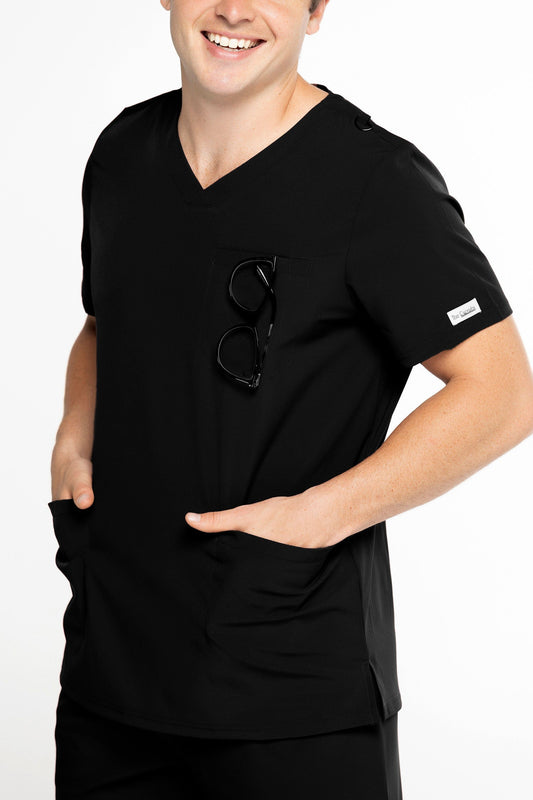 COMFORT COLLECTION MEN'S V-NECK TOP | COMFORT MT1